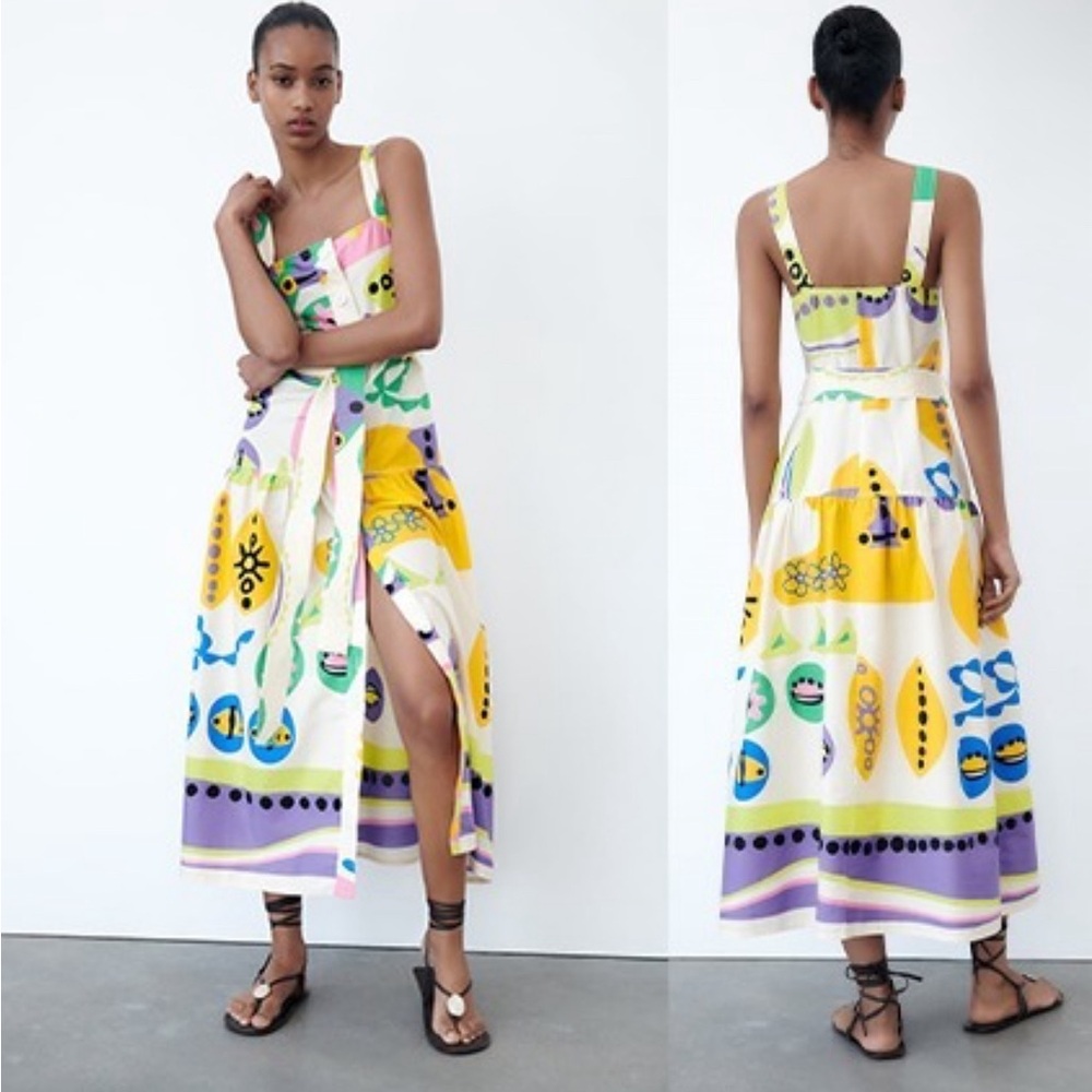 Zara midi dress